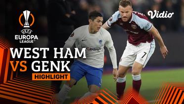 Highlight - West Ham vs Genk | UEFA Europa League 2021/2022