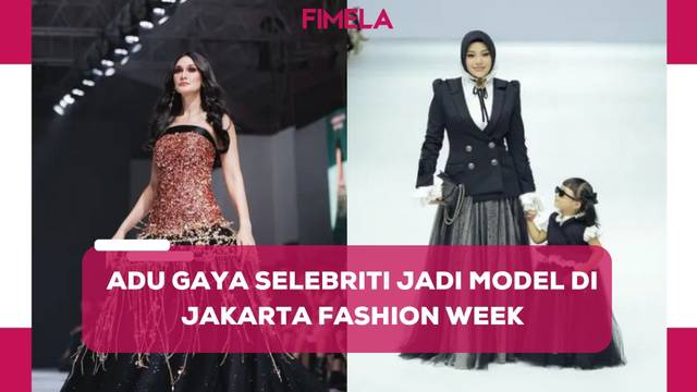 6 Gaya Seleb Jadi Model di Jakarta Fashion Week 2025
