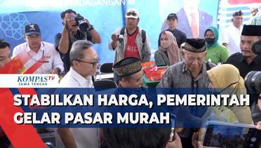 Stabilkan Harga, Pemerintah Gelar Pasar Murah di Kota Semarang
