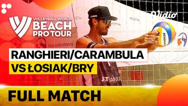 Full Match | Round 2 -  Court 2: Ranghieri/Carambula (ITA) vs Losiak/Bryl (POL) | Beach Pro Tour Elite16 Ostrava, Czech Republic 2023