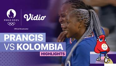 Prancis vs Kolombia - Sepak Bola Putri - Highlights | Olympic Games Paris 2024