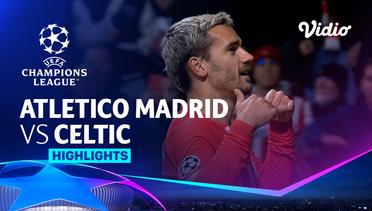 Atletico Madrid vs Celtic - Highlights | UEFA Champions League 2023/24