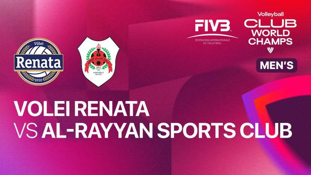 Volei Renata vs Al-Rayyan Sports Club - Full Match | FIVB Men's Volleyball Club World Championship 2025
