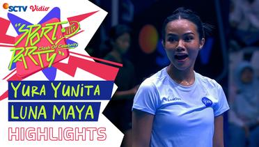 Yura Yunita VS Luna Maya - Highlights Tunggal Putri | Sport Party