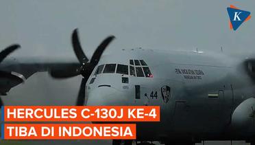 Pesanan Pesawat C-130J Super Hercules Tiba di Tanah Air
