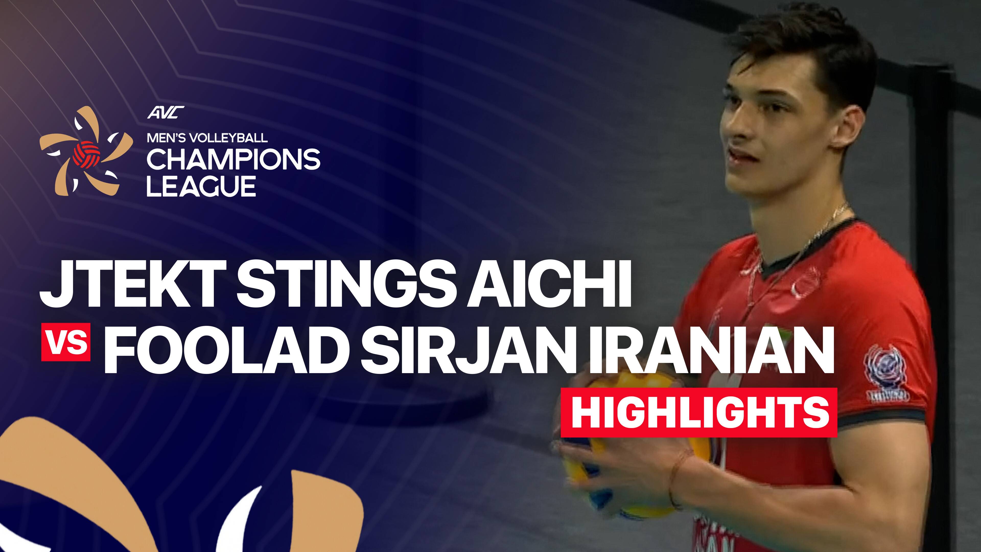 Jtekt Stings Aichi vs Foolad Sirjan Iranian