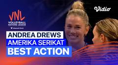 Best Action: Andrea Drews | Women’s Volleyball Nations League 2023