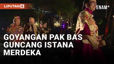 Asyik! Menteri PUPR Basuki Berjoget Girang di Fashion Show Istana Berbatik
