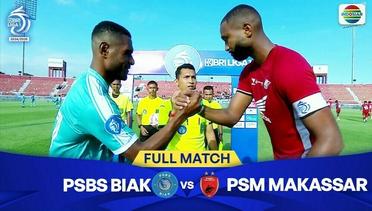 Full Match: PSBS Biak vs PSM Makassar | BRI Liga 1 2024/25