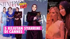 5 Kejutan Syahrini Di Cannes, Melenggang Bak Ratu Di Red Carpet - Dinner Bareng Angelina Jolie