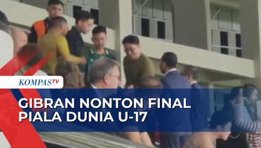 Gibran Ajak Keluarga Nonton Final Piala Dunia U-17 di Stadion Manahan Solo