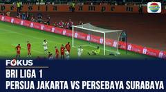 Persija Jakarta dan Persebaya Surabaya Berbagi Poin di BRI Liga 1 | Fokus
