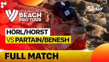 Full Match | Horl/Horst (AUT) vs Partain/Benesh (USA) | Beach Pro Tour - Challenge Saquarema, Brazil 2023
