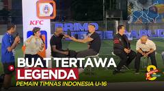 Ketika Pemain Timnas Indonesia U-16 Buat Marco Materazzi dan Eric Abidal Tertawa
