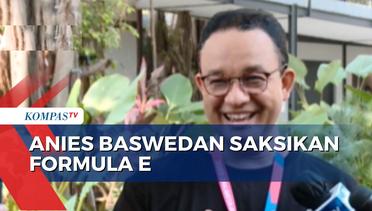 Bawa Keluarga, Anies Baswedan Nikmati Akhir Pekan Nonton Formula-E Secara Langsung!