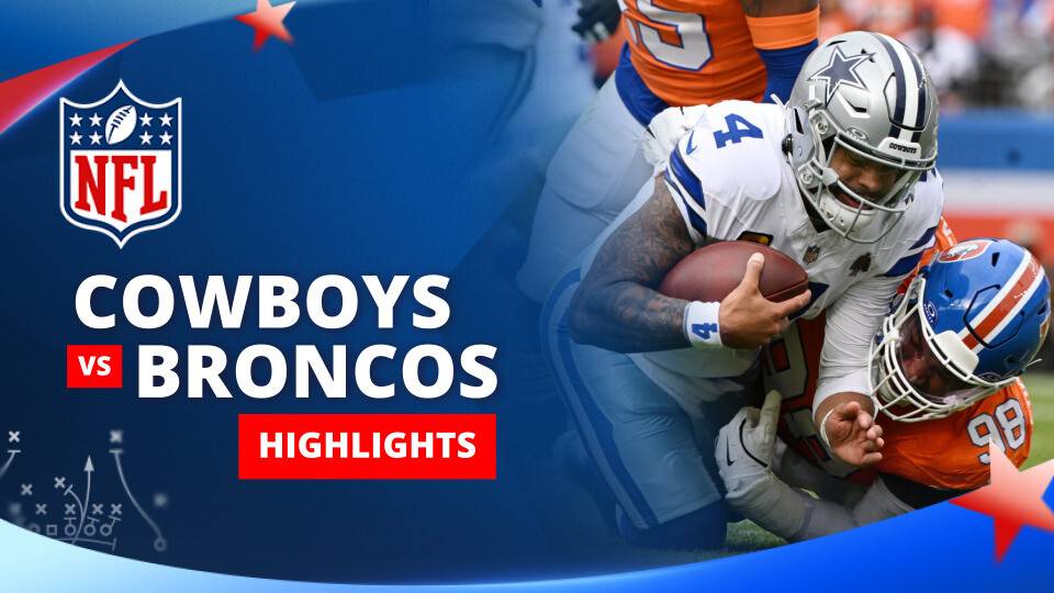 Dallas Cowboys vs Denver Broncos - NFL