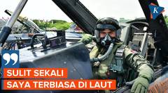 Momen KSAL Muhammad Ali Jajali Jet Tempur F-16 Milik TNI AU