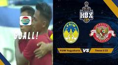 Gooll!! Tendangan Bebas Bagas-Timnas U23 Merobek Pojok Gawang PSIM Timnas U23 Unggul 1-0 - TROFEO HB X 2019