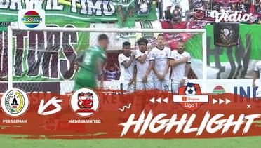 Half Time Highlights: PSS Sleman vs Madura United | Shopee Liga 1