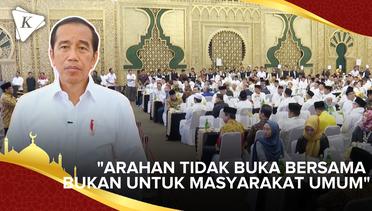Jokowi: Larangan Bukber Hanya Untuk Internal Pemerintah