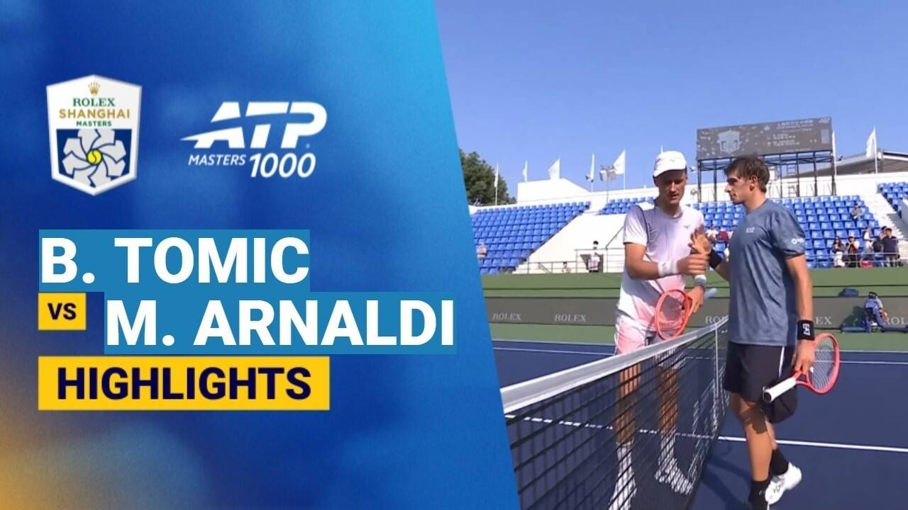 Bernard Tomic vs Matteo Arnaldi - Round 1 (Show Court 3) | ATP Masters 1000: Shanghai Masters 2026