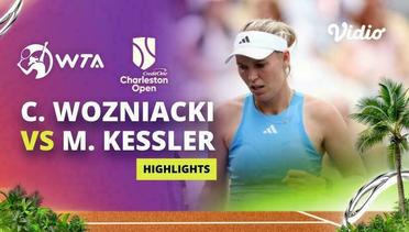 Caroline Wozniacki vs McCartney Kessler - Highlights | WTA Credit One Charleston Open 2024