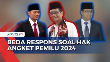 Beda Respons AHY, Mahfud MD, dan Anies Baswedan Soal Hak Angket DPR di Pemilu 2024