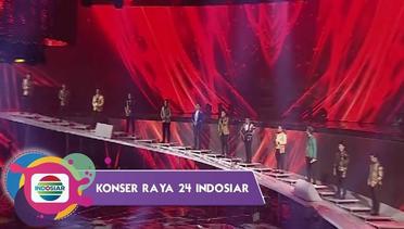 Persembahan Puncak 12 Divo Dangdut 'Selamat Ulang Tahun Konser Raya 24 tahun Indosiar