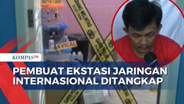 Polisi Bekuk 2 Pelaku Pembuat Ekstasi Jaringan Internasional di Semarang!