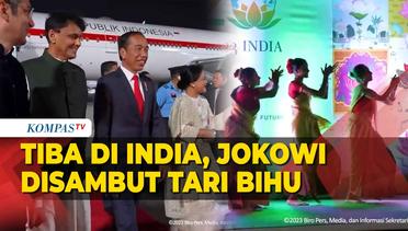 Jokowi Tiba di India, Disambut Tarian Tradisional Bihu