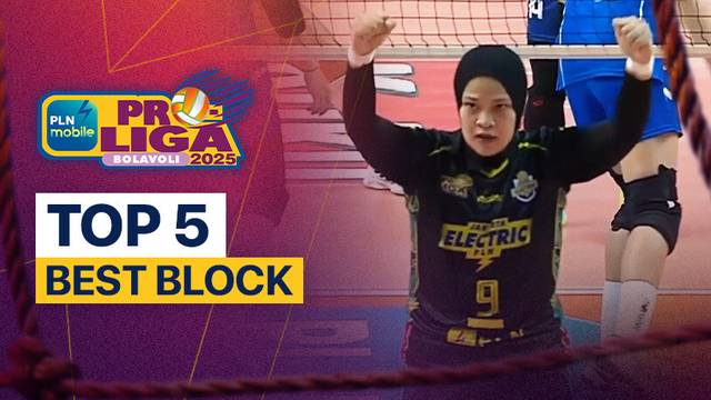 5 Block Terbaik Pekan 7 | PLN Mobile Proliga 2025