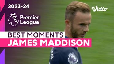 Aksi James Maddison | Burnley vs Tottenham | Premier League 2023/24
