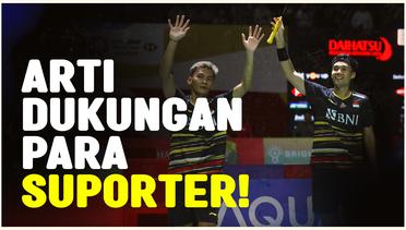 Lolos ke Perempat Final Indonesia Masters 2024, Bagas/Fikri Sebut Dukungan dari Suporter Menjadi Semangat Lebih