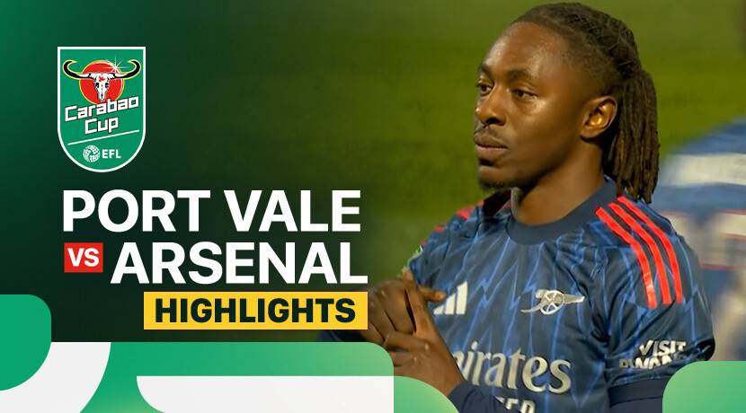 Port Vale FC vs Arsenal