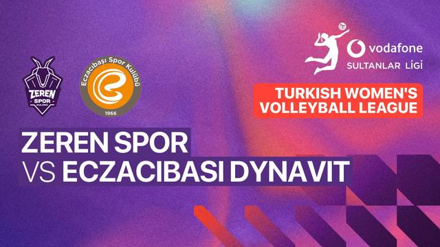 Zeren Spor vs Eczacibasi Dynavit - Full Match | Turkish Women's Volleyball League 2025/26