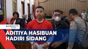 Aditiya Hasibuan Terdakwa Penganiayaan Ken Admiral Jalani Sidang di PN Medan