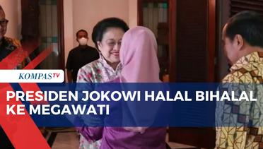 Momen Jokowi Silaturahmi Lebaran ke Rumah Megawati, Bahas Ganjar dan Pilpres 2024
