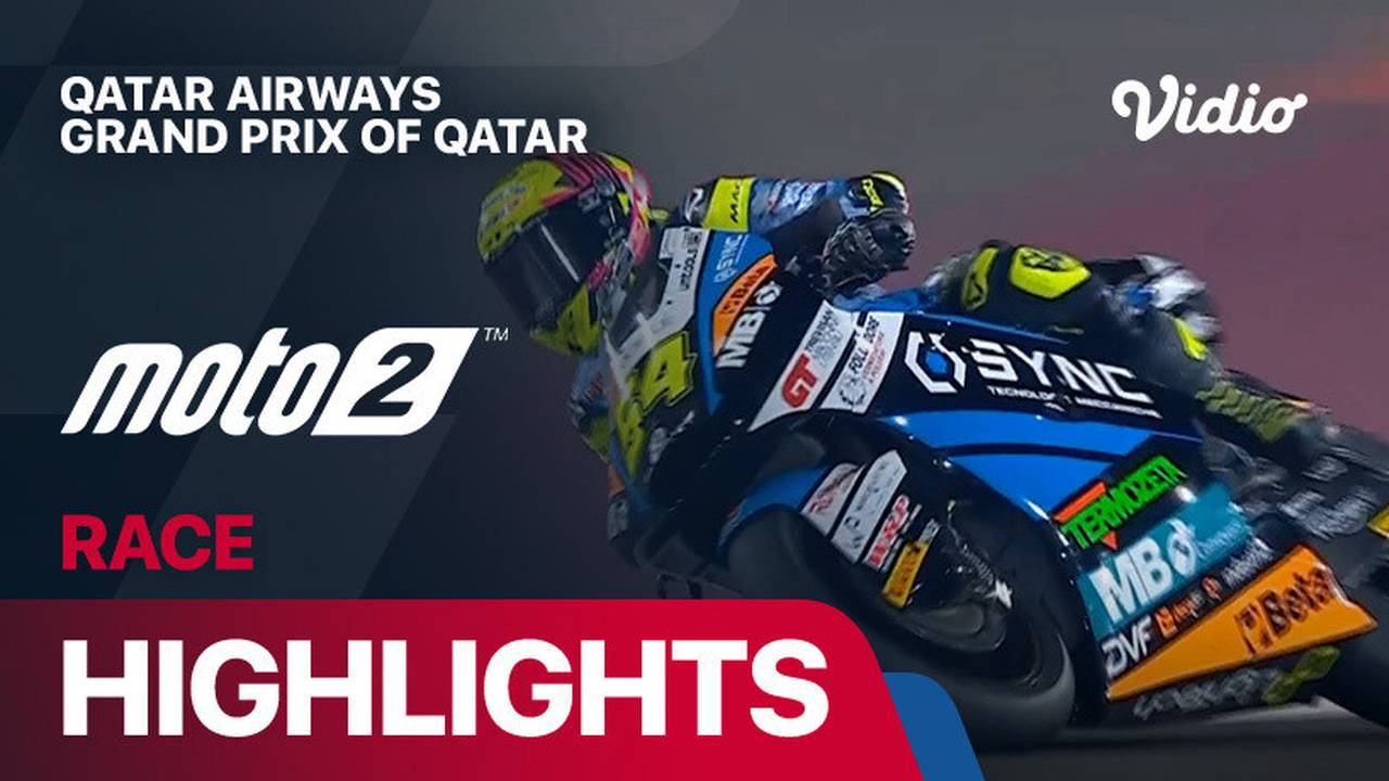 Moto2 Qatar Airways Grand Prix of Qatar 2024 Race Highlights MotoGP 2024 Vidio