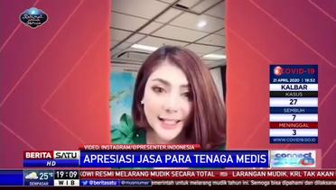 Dukungan Presenter Indonesia untuk Tenaga Medis