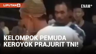 Kacau! 2 Prajurit TNI di Asahan Sumut Dikeroyok Sekelompok Pemuda