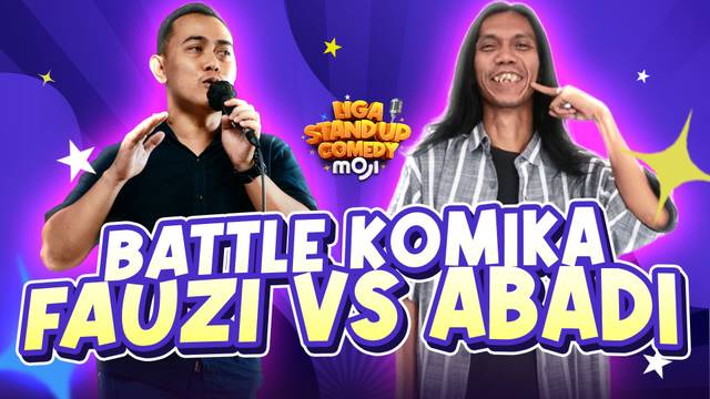 Fauzi (Jaksel) vs Abadi (Jakut) | Liga Stand Up Comedy Moji Episode 8
