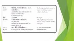 Belajar Bahasa Jepang - Pelajaran 6 (Aktivitas)
