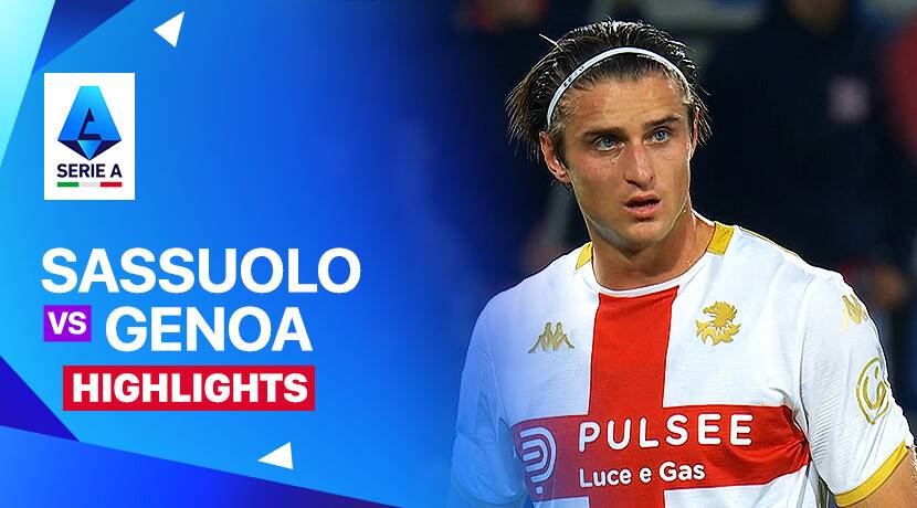 Sassuolo Calcio vs Genoa CFC