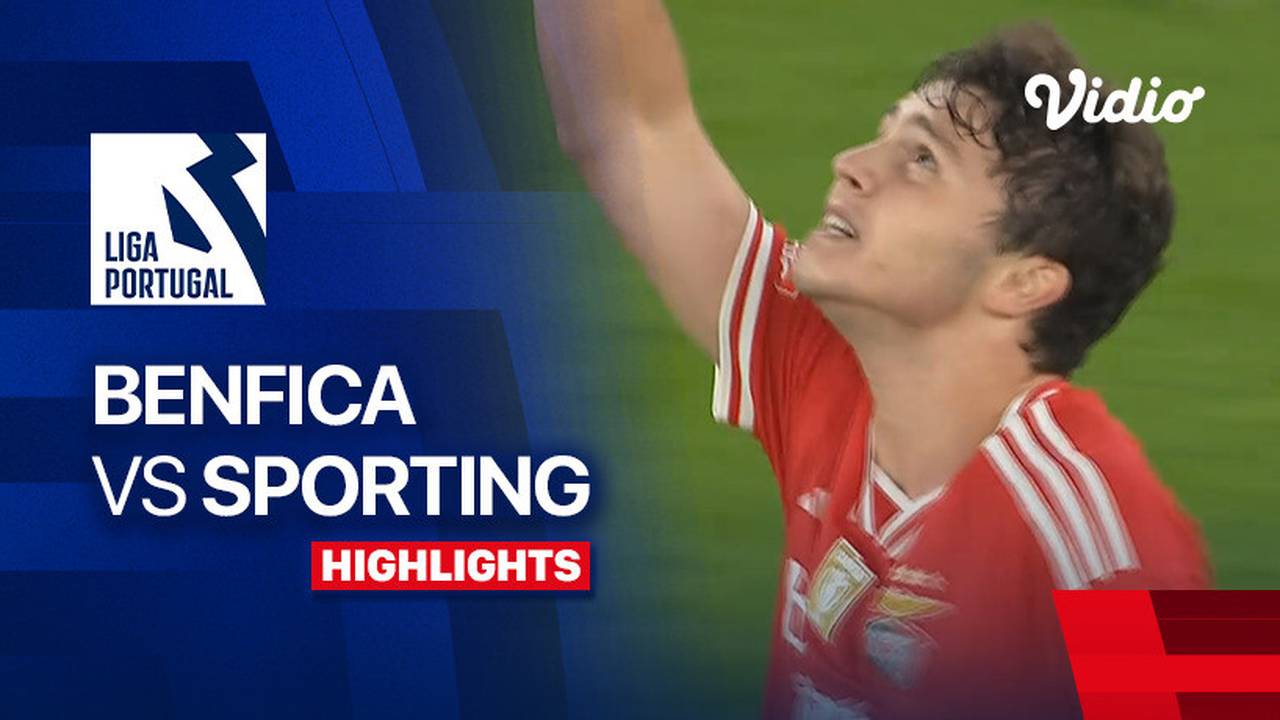Benfica vs Sporting Highlights Liga Portugal 2023/24 Vidio