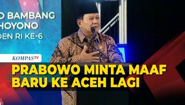 Prabowo Minta Maaf Baru ke Aceh Lagi usai Kalah di Pilpres 2019