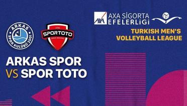 Full Match | Arkas Spor vs Spor Toto | Men's Turkish League