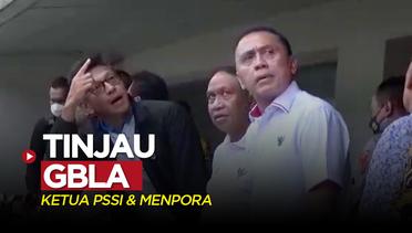 Ketua PSSI dan Menpora Tinjau Kesiapan GBLA Sebagai Kandang Persib di BRI Liga 1 2022/2023