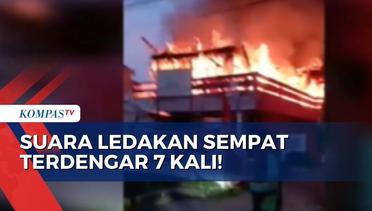 Bangunan Sekretariat DPP Pemuda Demokrat Indonesia di Cempaka Putih Ludes Terbakar