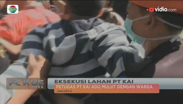Eksekusi Lahan PT KAI di Jalan Bungur - Fokus Sore