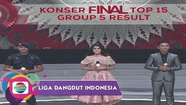 Liga Dangdut Indonesia - Konser Final Top 15 Group 5 Result